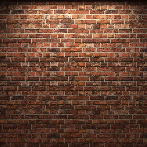 Illuminated Brick Wall Made Graphics — Stock Photo, Image