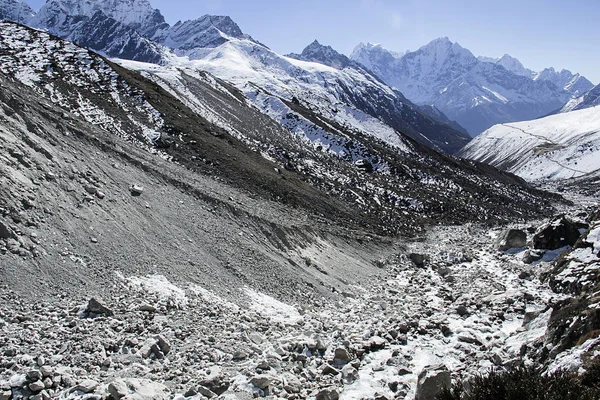 Gokyo Völgy Magas Himalájában — Stock Fotó