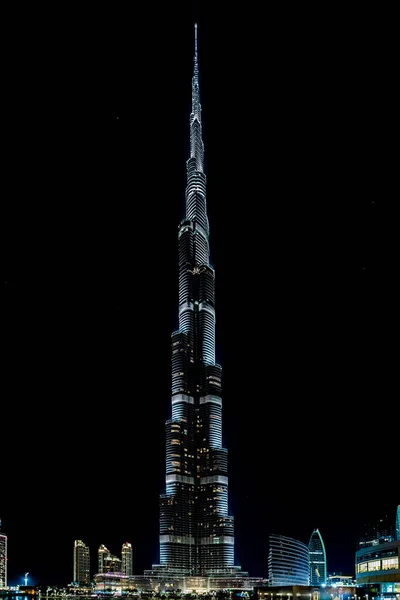 Бурдж Халіфа Найвищий Хмарочос Сьогоднішній День Посидало Всіх Будівель Центрі — стокове фото