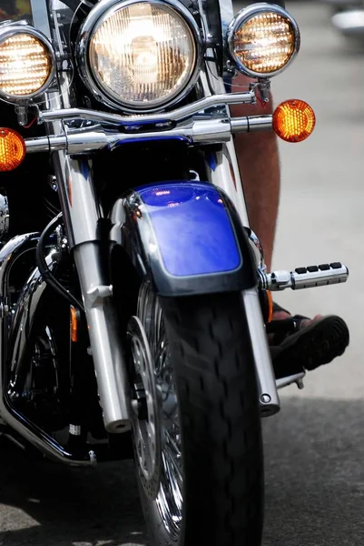 定制摩托车在 Sturgis 摩托车拉力赛在南达科他州 — 图库照片