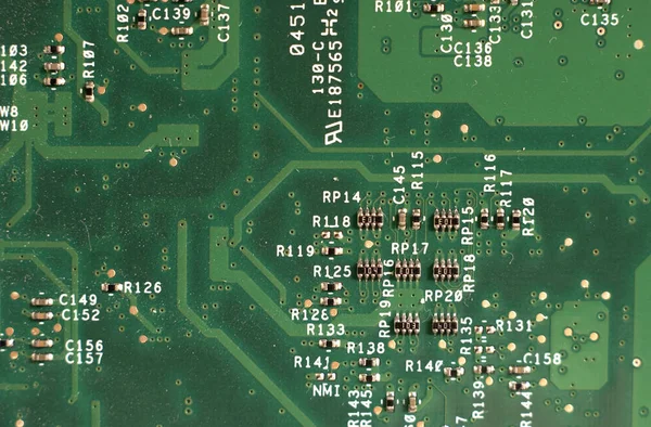 Sluiten Van Elektronische Printplaten — Stockfoto