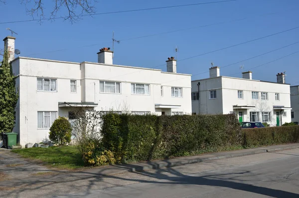 Row Two Story Flats — Stock Photo, Image