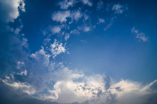 Bulut Hafif Doğa Kavramı Mavi Gökyüzünde — Stok fotoğraf