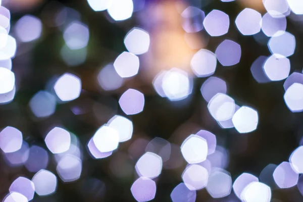 White Bokeh Abstract Christmas Background — Stock Photo, Image