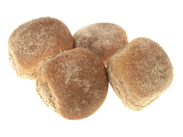 Brown Wholemeal Bread Rolls — Stock Photo, Image