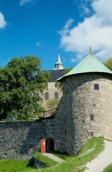 Fortaleza Medieval Akershus Oslo Noruega — Foto de Stock