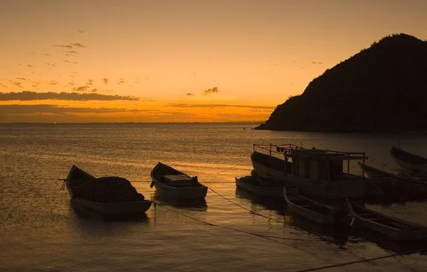 Puesta Sol Isla Margarita Venezuela — Foto de Stock