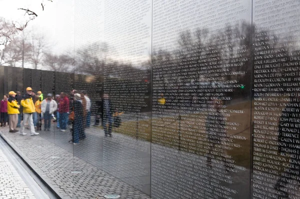 Vietnam Kriegerdenkmal Wahsington Usa — Stockfoto