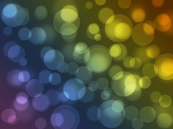 Circular Bokeh Background Created Yourself — Stock Photo, Image