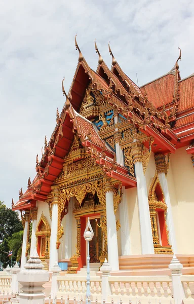 Incrível Templo Glândula Lugar Tailândia — Fotografia de Stock