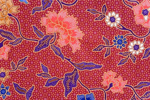 Image Motif Sarong Batik Indonésien — Photo