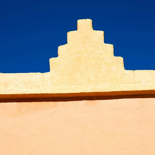 Vecchio Muro Marocchino Mattoni Nella Città Antica — Foto Stock