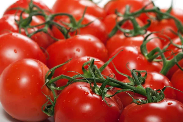 Alimentação Saudável Vermelho Maduro Tomate Vegetal Cru — Fotografia de Stock