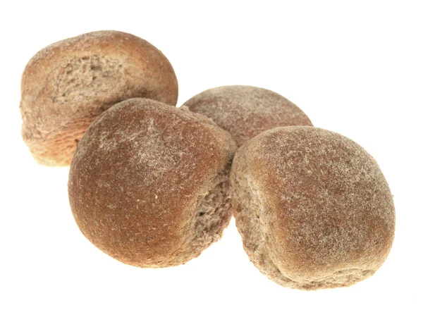 Brown Wholemeal Bread Rolls — Stock Photo, Image