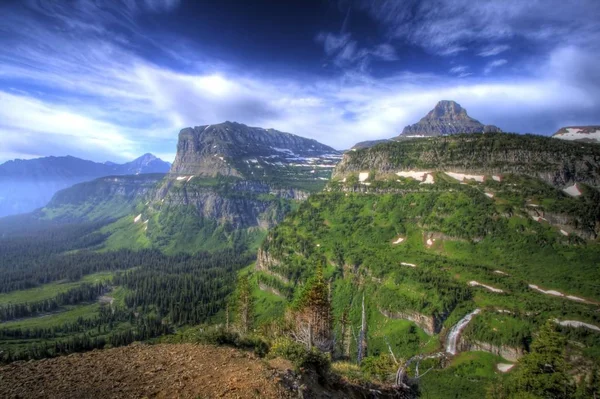 Зображення Hdr Навколишнього Середовища Високої Гірської Країни — стокове фото