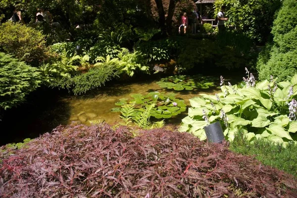 Butchart Garden Victoria Columbia Británica — Foto de Stock