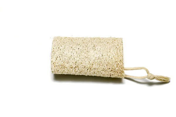 Pele Loofah Isolado Branco — Fotografia de Stock