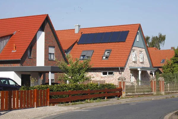 Casas Residenciales Alemania Europa — Foto de Stock