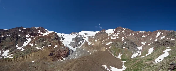 Panorama Cevedale Montaña Glaciar Parque Nacional Stelvio Trentino Italia — Foto de Stock