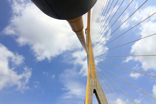 Mega Schleuderbrücke Rama Bangkok Thailand — Stockfoto