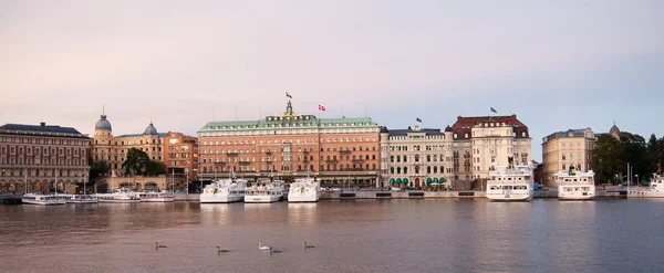 Καλοκαιρινές Διακοπές Της Στοκχόλμης Στη Σουηδία Για Την Τουριστική — Φωτογραφία Αρχείου