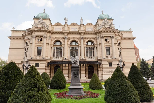 Juliusz Slowacki Theatre Cracóvia Polônia Construído 1893 Foi Modelado Partir — Fotografia de Stock