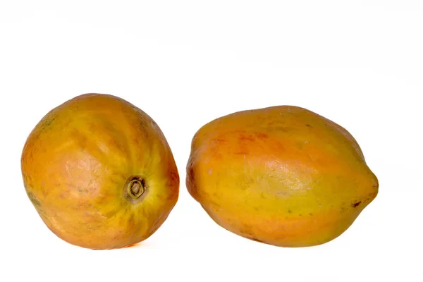 Indiano Biologico Papaya Frutti — Foto Stock