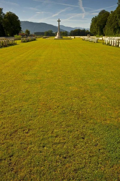 バイエルンは ドイツで英国軍墓地 — ストック写真