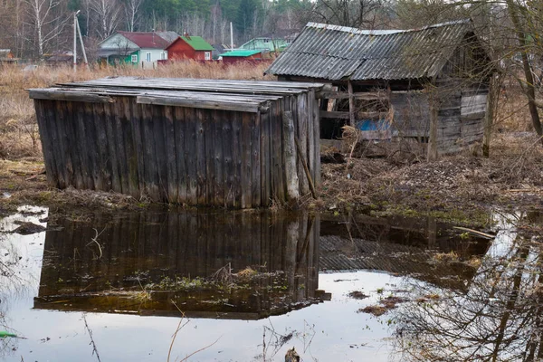 Antiguo Pueblo Pobre Inundaciones Primavera 2016 — Foto de Stock