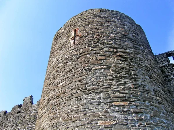 Welsh Castle Keep at day time