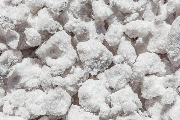 塩の結晶のクローズ アップの商業生産 — ストック写真