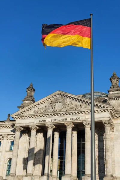 Alemán Reichstag Día Soleado — Foto de Stock
