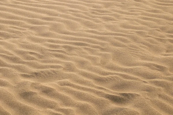 Textuur Zandduinwoestijn Gran Canaria Eiland Spanje — Stockfoto