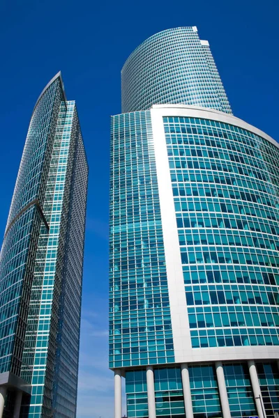 Rascacielos Del Centro Internacional Negocios Moscú Rusia — Foto de Stock