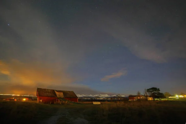 Vieja Casa Niebla — Foto de Stock