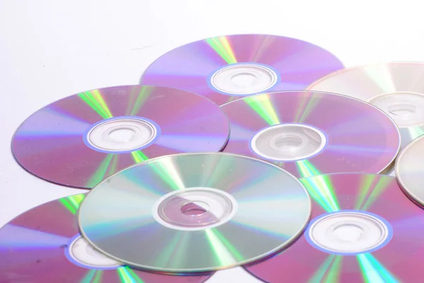 Stapel Alter Cds — Stockfoto