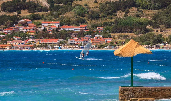 Vue Baska Île Krk Dalmatie Croatie — Photo