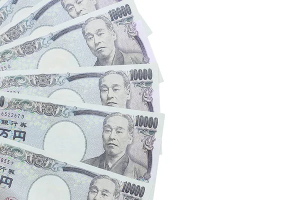 Yen Giapponesi Sfondo Carta Marrone — Foto Stock