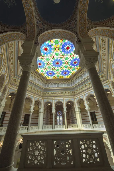 Vista Sull Interno Della Biblioteca Nazionale Sarajevo — Foto Stock