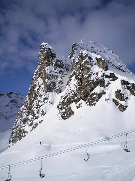 冬季的西马列尼亚峰 — 图库照片