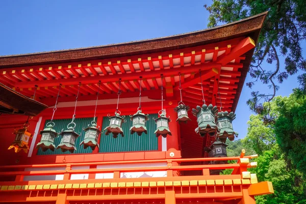 Templo Del Santuario Kasuga Taisha Parque Nara Japón — Foto de Stock