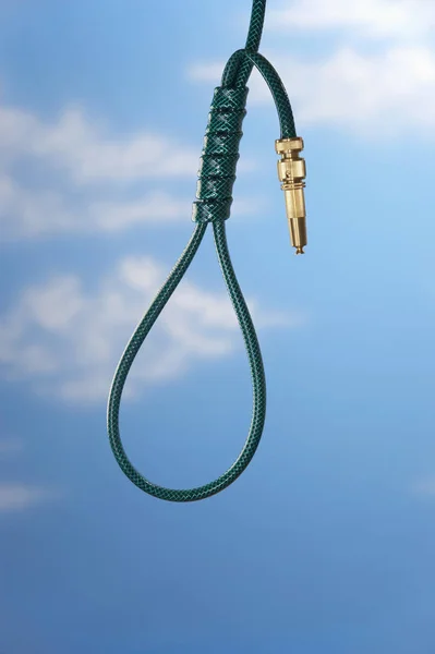 Kerti Tömlő Hangman Noose — Stock Fotó