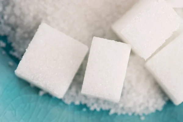 sugar cubes  close up