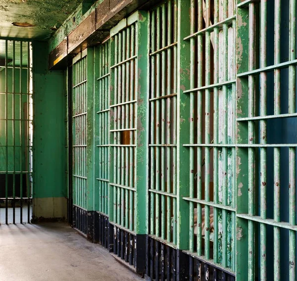 Historické Vězení Idahu Nehorděným Pohledem — Stock fotografie