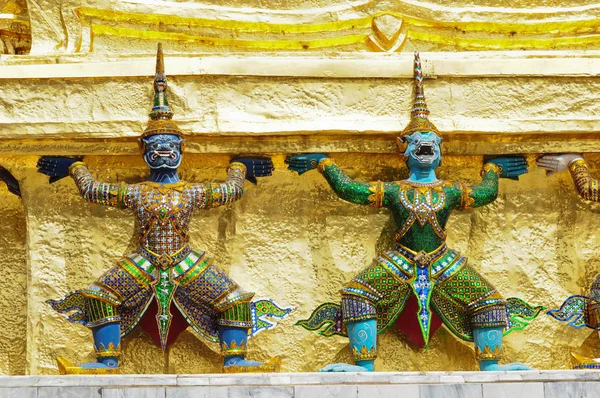 Blis Guardian Heykeller Wat Phra Kaew — Stok fotoğraf
