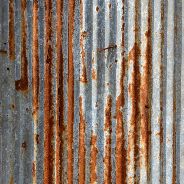 Textura Vieja Fondo Cerca Zinc Oxidado — Foto de Stock