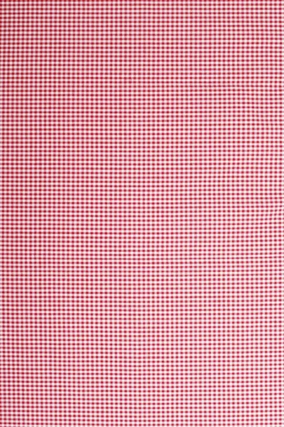Paño Picnic Rojo Detallado Mantel Nuevo Limpio Plano Sin Pliegues — Foto de Stock