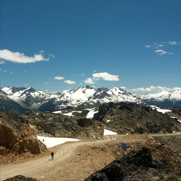 Summit Hory Whistler Létě — Stock fotografie