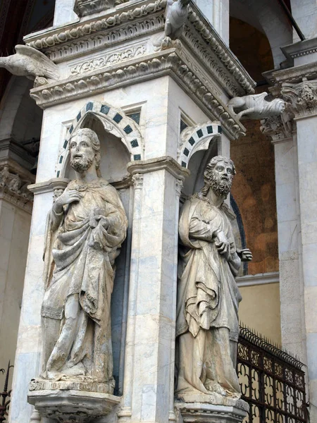Siena Maravillosamente Decorado Capella Piazza Palazzo Pubblico —  Fotos de Stock