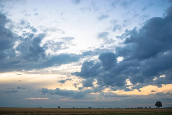 Blue Sky Natural Clouds Nature Series — Stock Photo, Image